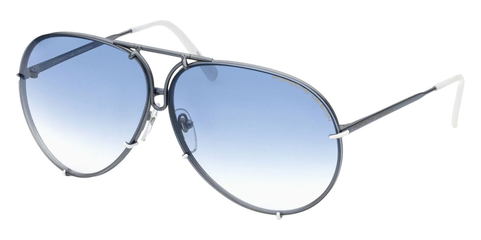 Porsche Design® Iconic Aviator #1 Ladies Capsule Sunglasses - White