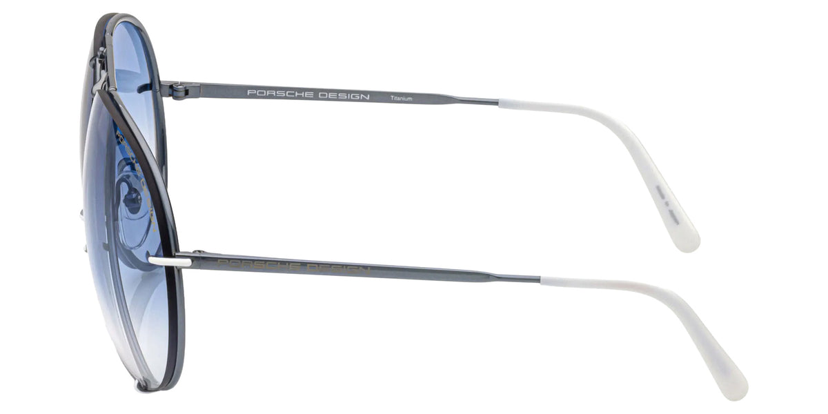 Porsche Design® Iconic Aviator #1 Ladies Capsule Sunglasses - White