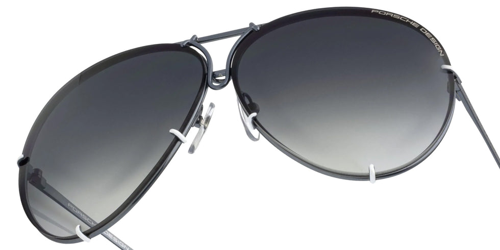 Porsche Design® Iconic Aviator #1 Ladies Capsule Sunglasses - White