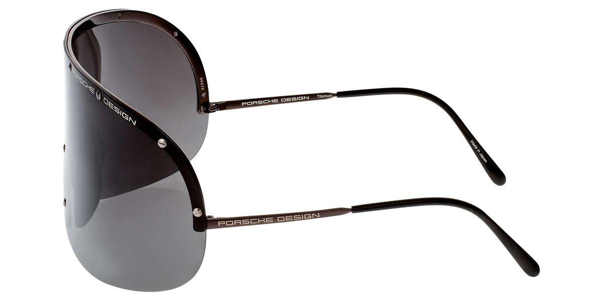 Porsche Design® Shield #1 Sunglasses - Dark Grey