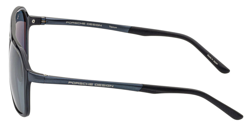 Porsche Design® Flowing Titanium #3 Sunglasses - Black