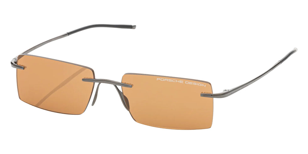 Porsche Design® Liquid Titanium #8 Sunglasses - Dark Grey