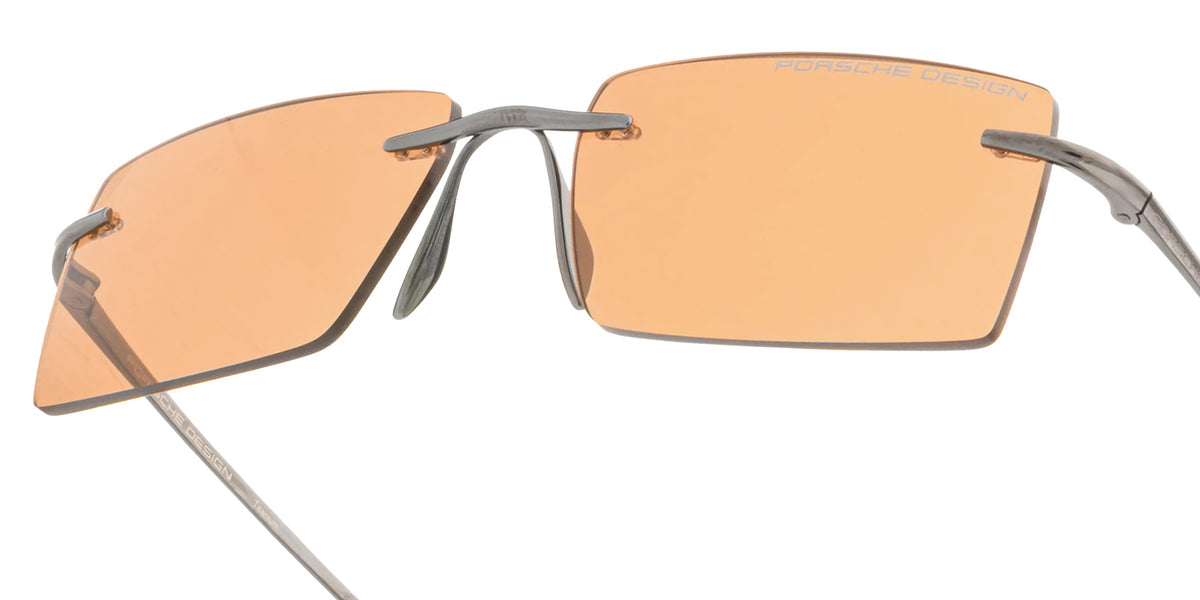 Porsche Design® Liquid Titanium #8 Sunglasses - Dark Grey