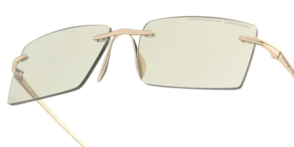 Porsche Design® Liquid Titanium #8 Sunglasses - Gold