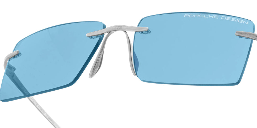 Porsche Design® Liquid Titanium #8 Sunglasses - Palladium Metallic