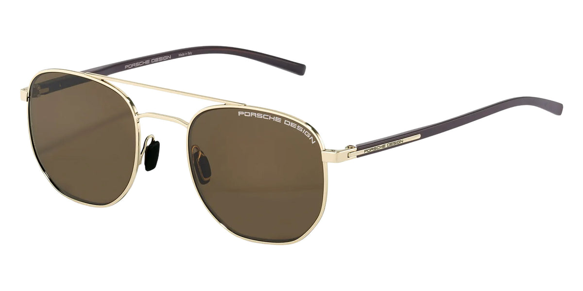 Porsche Design® Metal Trim #1 Sunglasses - Gold