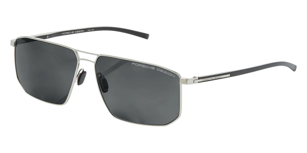 Porsche Design® Metal Trim #2 Sunglasses - Palladium Metallic