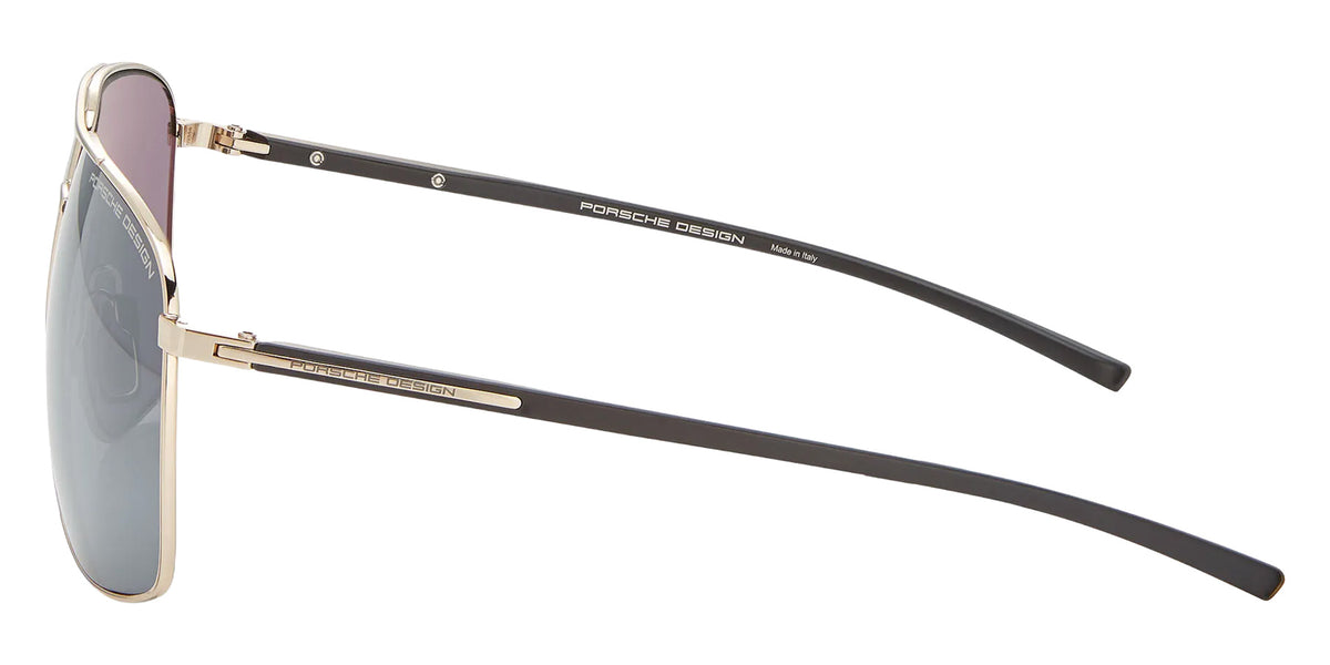 Porsche Design® Metal Trim #4 Sunglasses - Gold