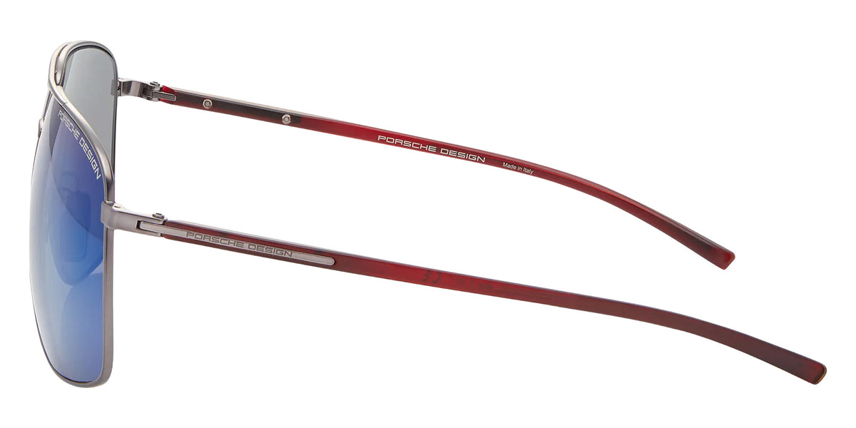 Porsche Design® Metal Trim #4 Sunglasses - Red