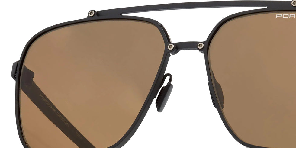 Porsche Design® Hexagon #2 Sunglasses - Black