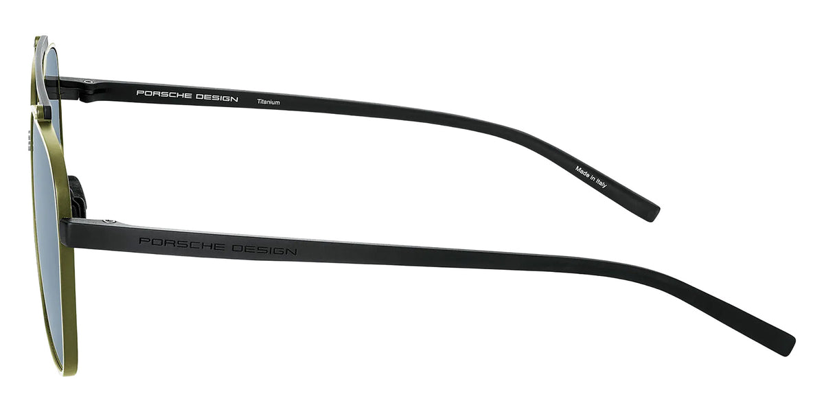Porsche Design® Hexagon #2 Sunglasses - Olive Green