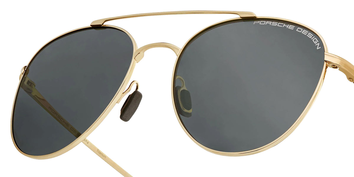 Porsche Design® Liquid Titanium #2 Sunglasses - Gold
