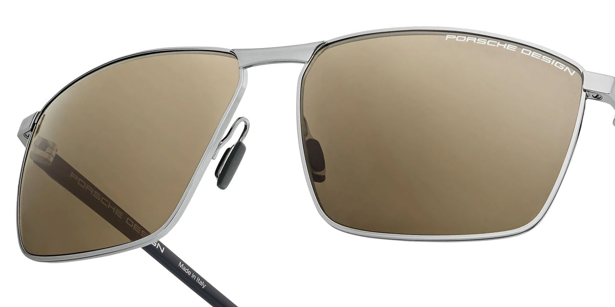 Porsche Design® Cyber Tec #3 Sunglasses - Palladium Metallic