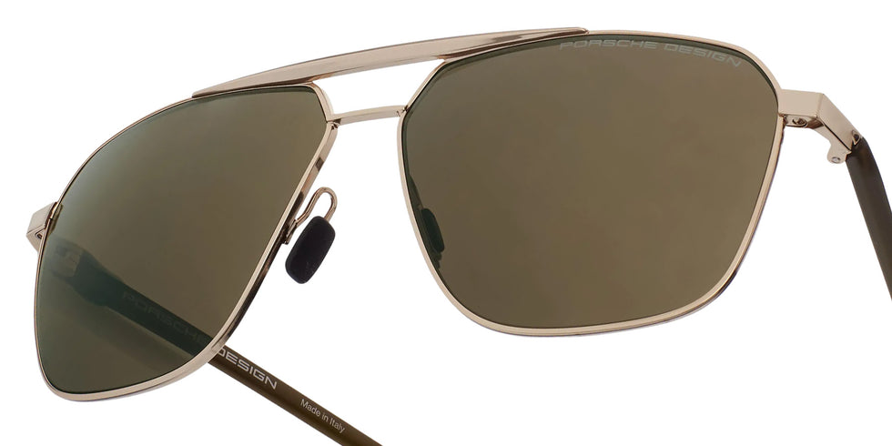 Porsche Design® Cyber Tec #4 Sunglasses - Gold