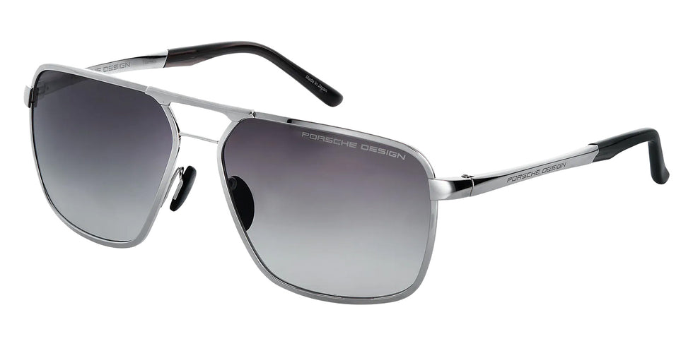 Porsche Design® Flowing Titanium #1 Sunglasses - Palladium Metallic