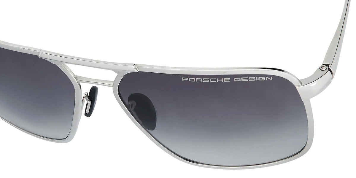 Porsche Design® Flowing Titanium #1 Sunglasses - Palladium Metallic