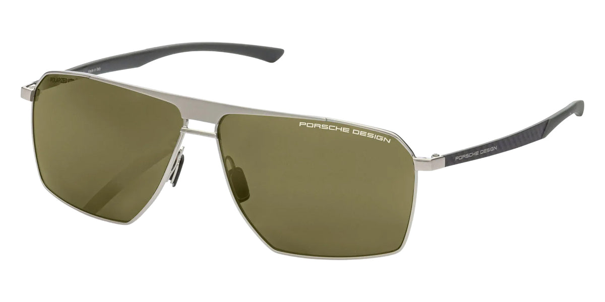 Porsche Design® Carbon Fiber #3 Sunglasses - Palladium Metallic