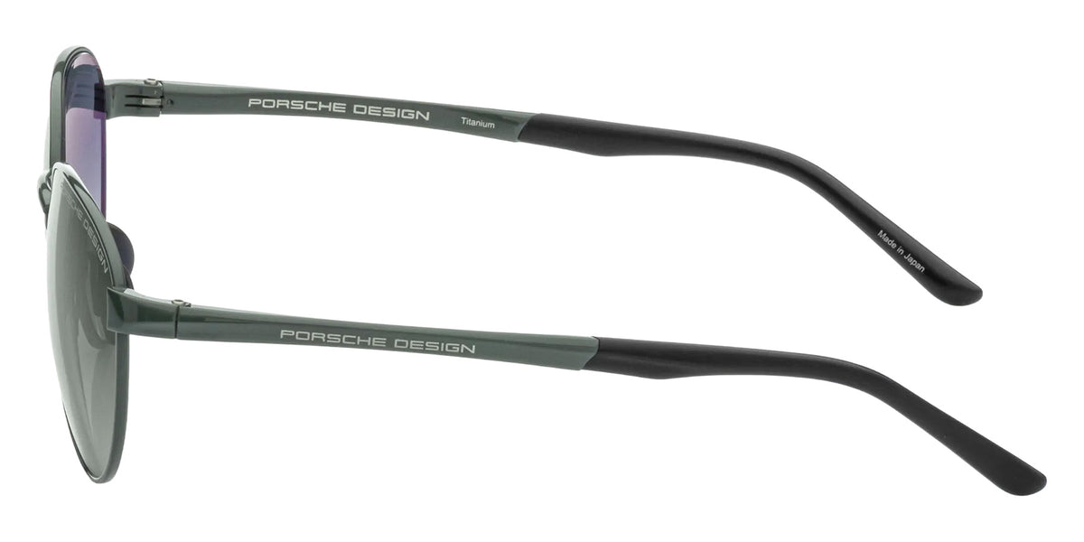 Porsche Design® Flowing Titanium #2 Sunglasses - Green