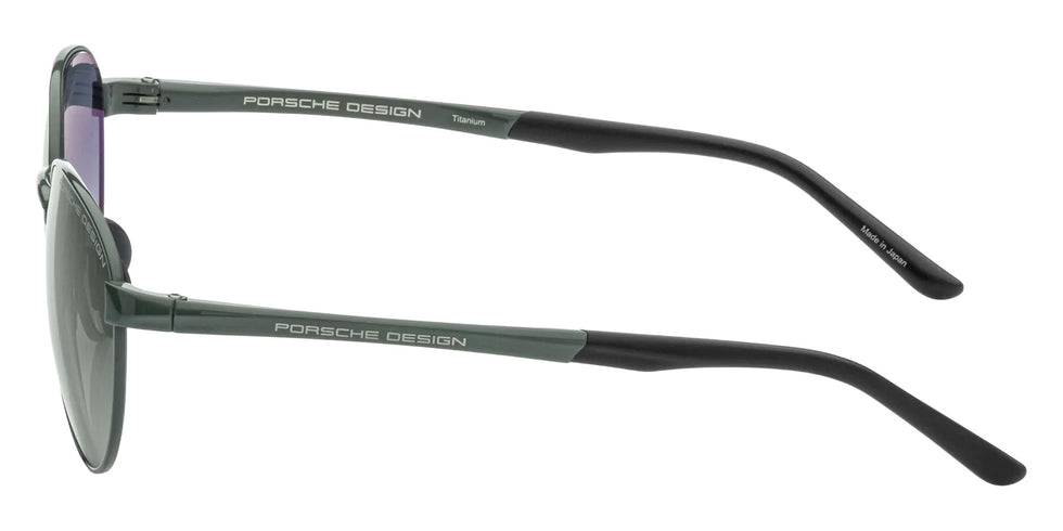 Porsche Design® Flowing Titanium #2 Sunglasses - Green