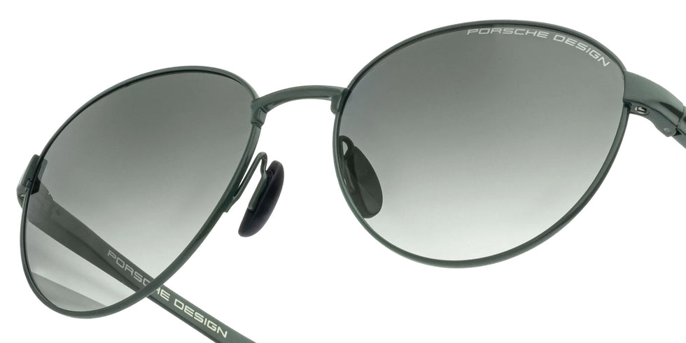 Porsche Design® Flowing Titanium #2 Sunglasses - Green