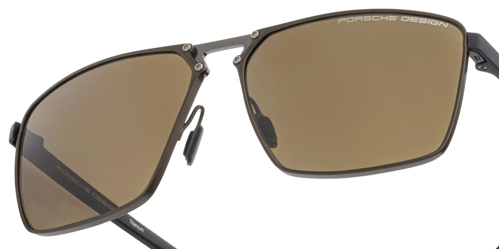 Porsche Design® Hexagon #6 Sunglasses - Brown