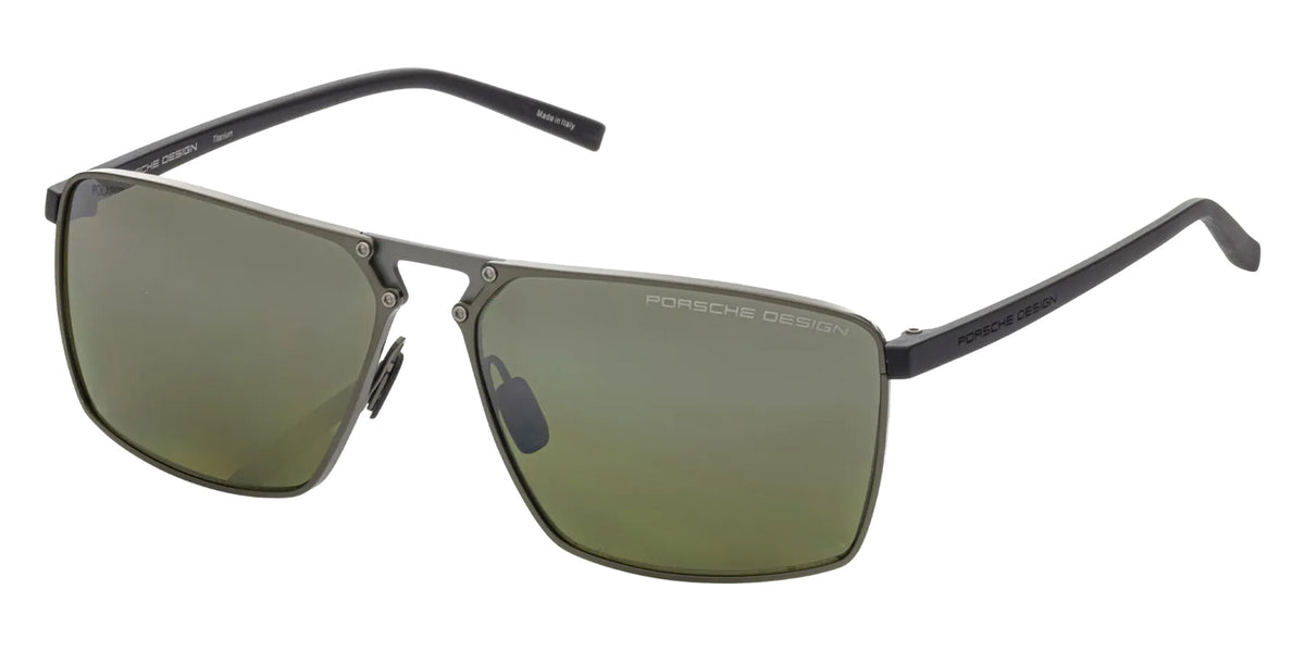 Porsche Design® Hexagon #6 Sunglasses - Olive Green