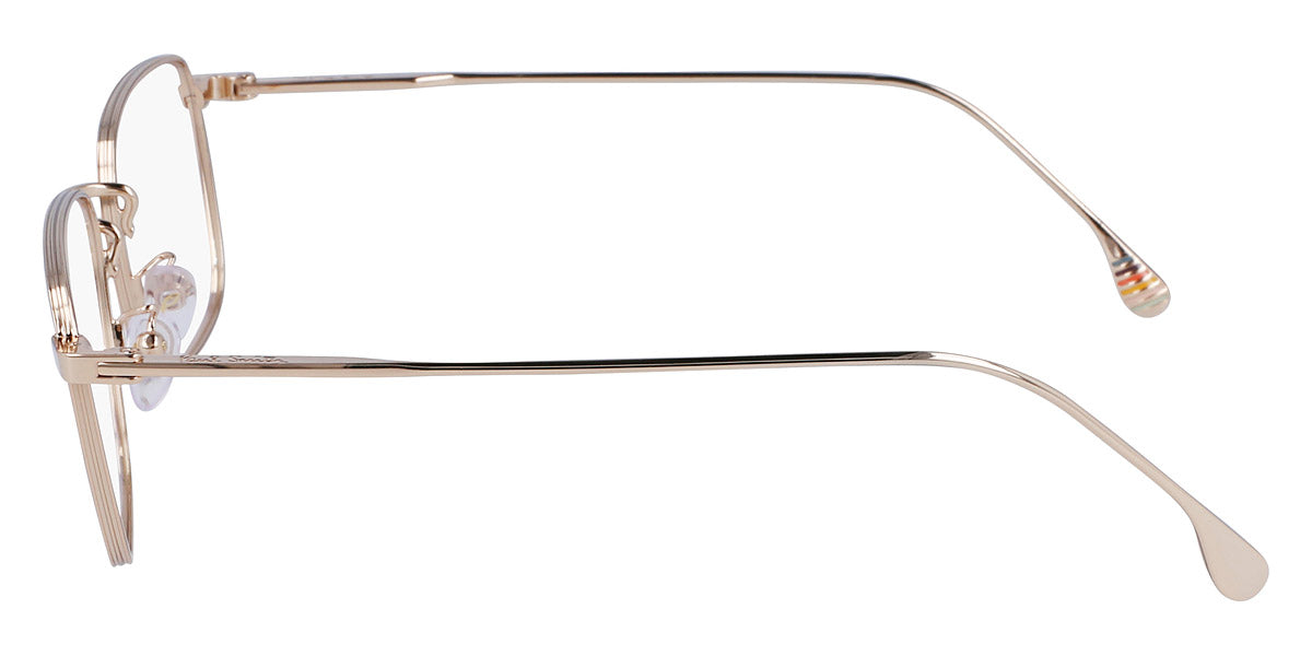 Paul Smith® Garrick PSM PSOP09652 GARRICK 001 52 - 001 Shiny Light Gold Eyeglasses