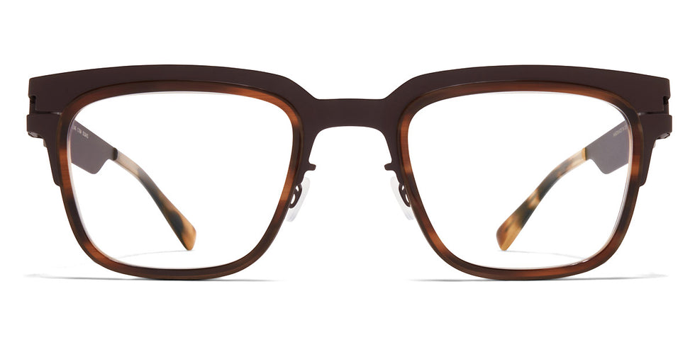 Mykita® RAYMOND MYK RAYMOND A78 Dark Brown/Striped Brown 51 - A78 Dark Brown/Striped Brown Eyeglasses