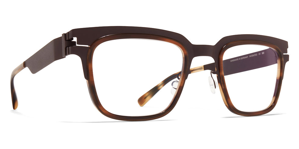 Mykita® RAYMOND MYK RAYMOND A78 Dark Brown/Striped Brown 51 - A78 Dark Brown/Striped Brown Eyeglasses