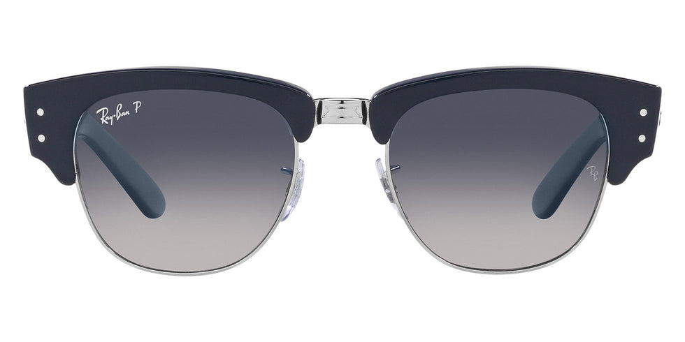 Ray-Ban® Mega Clubmaster RB0316S RB0316S 901/GG 50 - Black on Gold with Clear/Blue Photochromic lenses Sunglasses