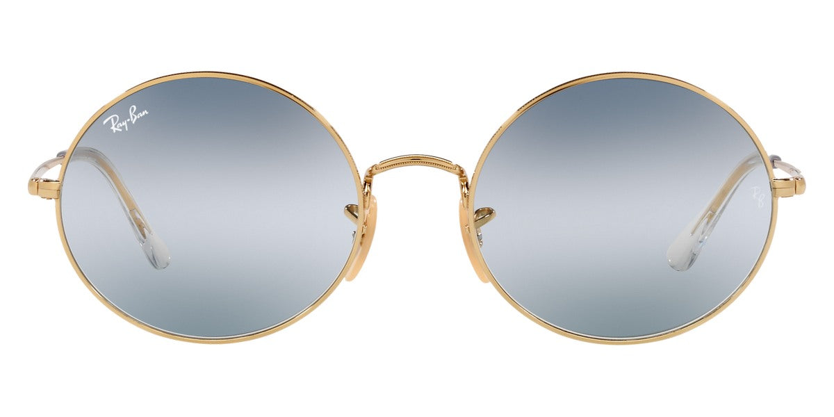 Ray-Ban® Oval RB1970 RB1970 001/GA 54 - Arista with Clear Gradient Blue lenses Sunglasses