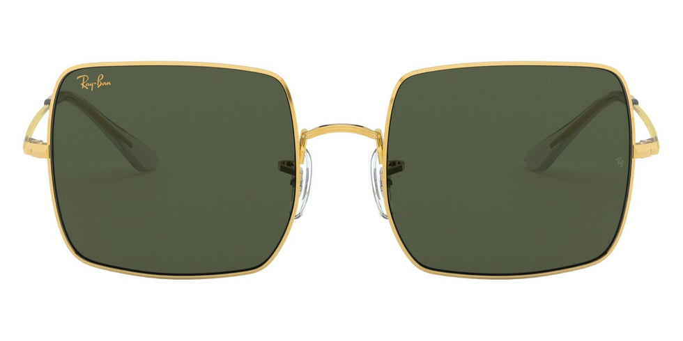 Ray-Ban® Square RB1971 RB1971 919631 54 - Legend Gold with G-15 Green lenses Sunglasses