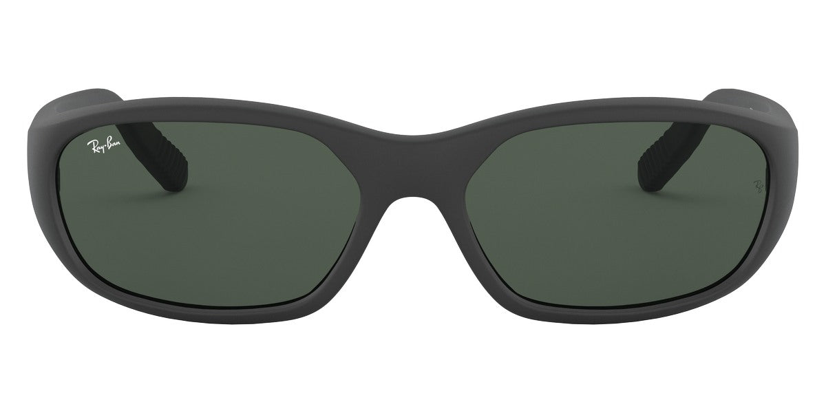 Ray-Ban® Daddy-O RB2016 RB2016 W2578 59 - Rubber Black with Dark Green lenses Sunglasses