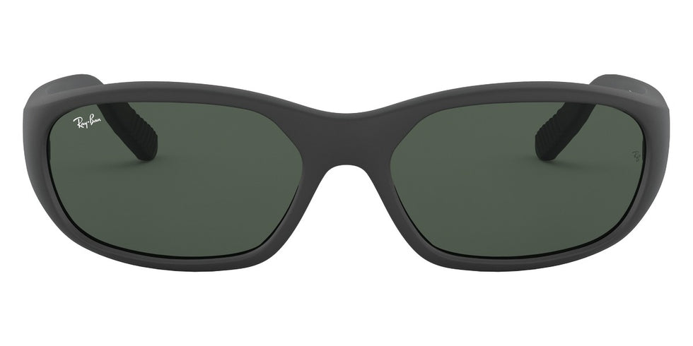 Ray-Ban® Daddy-O RB2016 RB2016 W2578 59 - Rubber Black with Dark Green lenses Sunglasses