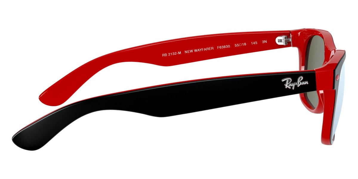 Ray-Ban® New Wayfarer Scuderia Ferrari Collection RB2132M Sunglasses