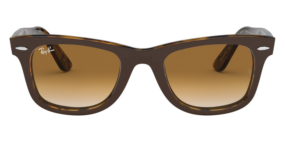 Ray-Ban® Wayfarer RB2140 RB2140 902/51 50 - Tortoise with Clear Gradient Brown lenses Sunglasses