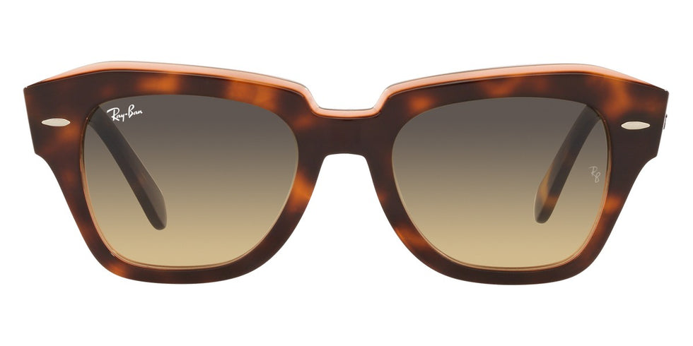 Ray-Ban® State Street RB2186 RB2186 901/31 52 - Black with G-15 Green lenses Sunglasses
