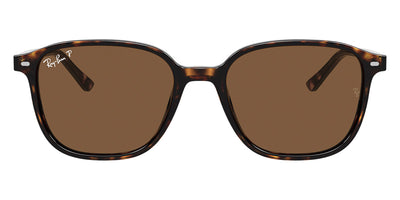 Ray-Ban® LEONARD 0RB2193 RB2193 902/57 55 - Tortoise with Brown Polarized lenses Sunglasses