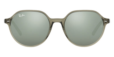 Ray-Ban® THALIA 0RB2195 RB2195 66355C 55 - Transparent Green with Gray Mirrored lenses Sunglasses