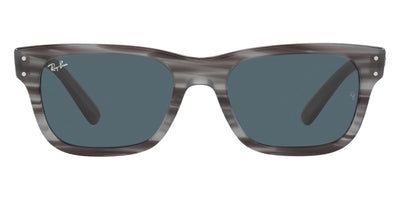 Ray-Ban® MR BURBANK 0RB2283 RB2283 1314R5 58 - Striped Gray with Blue lenses Sunglasses