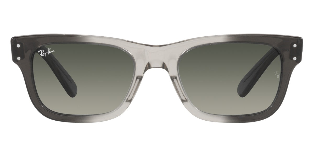 Ray-Ban® MR BURBANK 0RB2283 RB2283 134071 55 - Transparent Gray with Gradient Gray lenses Sunglasses