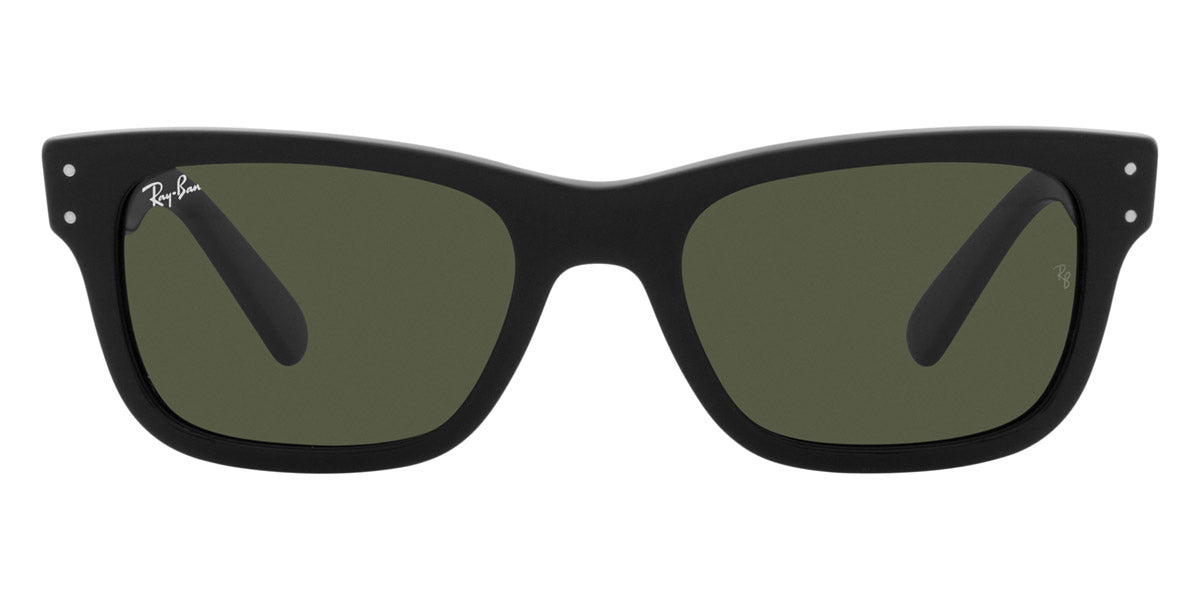 Ray-Ban® MR BURBANK 0RB2283 RB2283 901/31 58 - Black with Green lenses Sunglasses