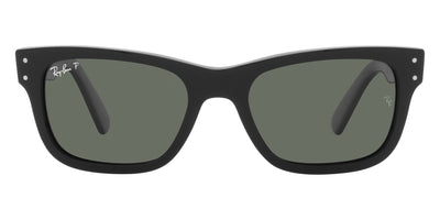 Ray-Ban® MR BURBANK 0RB2283 RB2283 901/58 58 - Black with Polarized Green lenses Sunglasses