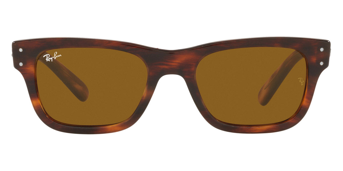 Ray-Ban® MR BURBANK 0RB2283 RB2283 954/33 58 - Striped Havana with Brown lenses Sunglasses