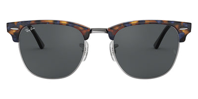 Ray-Ban® CLUBMASTER 0RB3016 RB3016 1158R5 49 - Spotted Blue Havana with Gray lenses Sunglasses