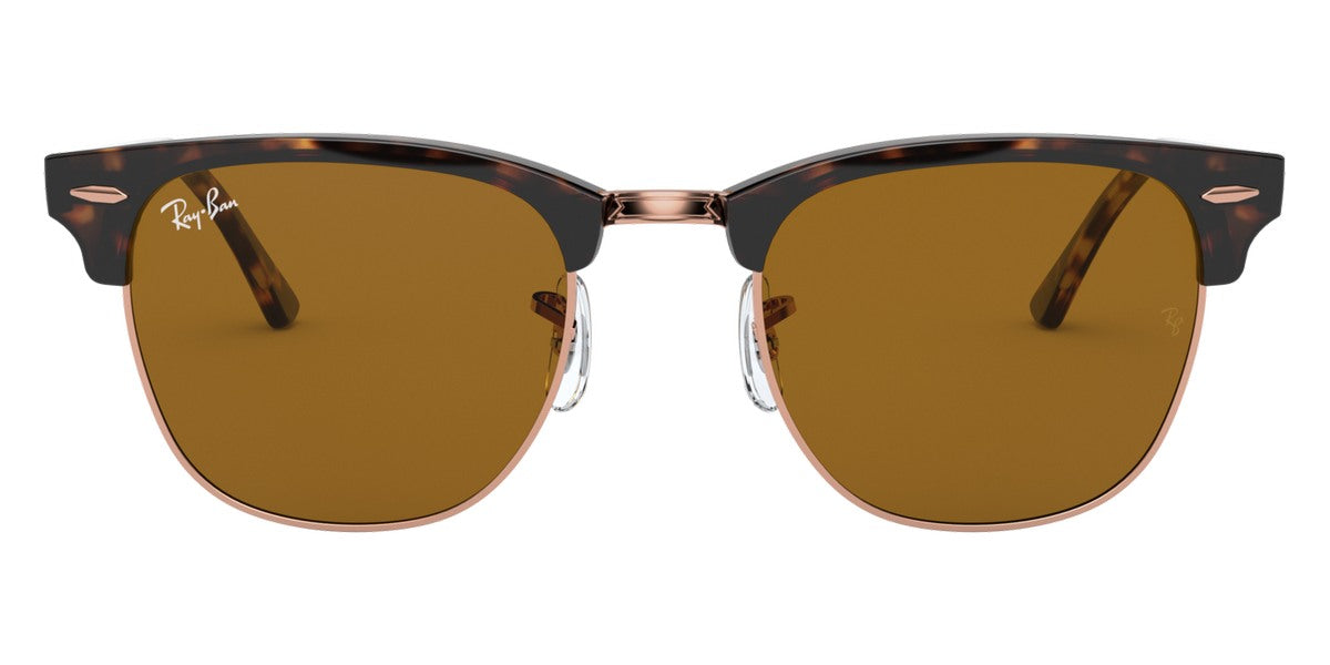 Ray-Ban® CLUBMASTER 0RB3016 RB3016 130933 51 - Havana with B-15 Brown lenses Sunglasses