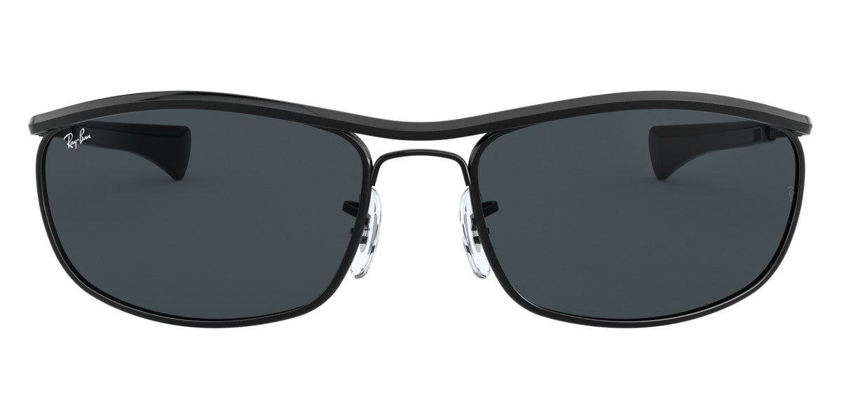 Ray-Ban® Olympian I Deluxe RB3119M RB3119M 002/R5 62 - Black with Blue lenses Sunglasses