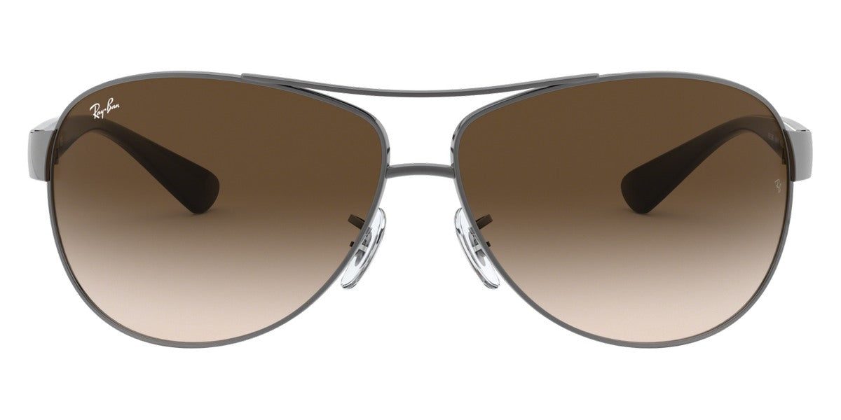 Ray-Ban® RB3386 RB3386 RB3386 003/8G 67 - Silver with Light Gray Gradient Dark Gray lenses Sunglasses