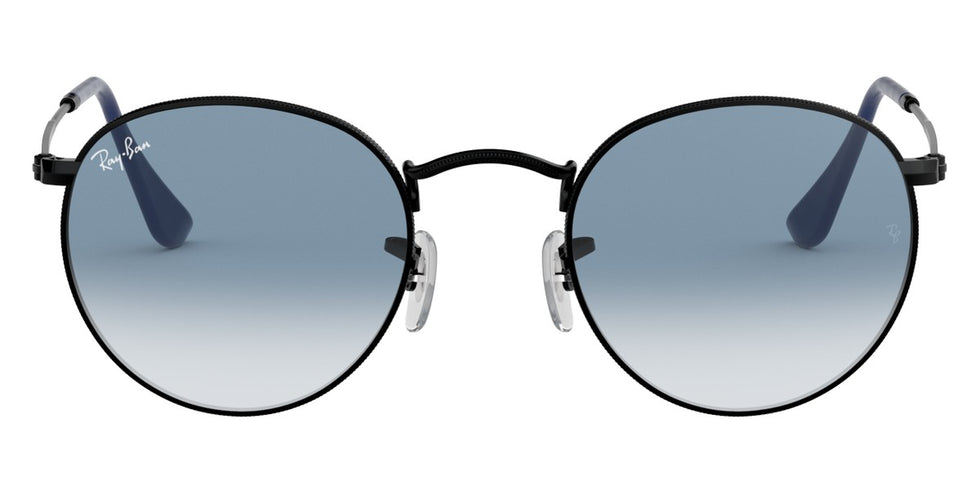 Ray-Ban® Round Metal RB3447 RB3447 922833 50 - Antique Gold with Brown lenses Sunglasses