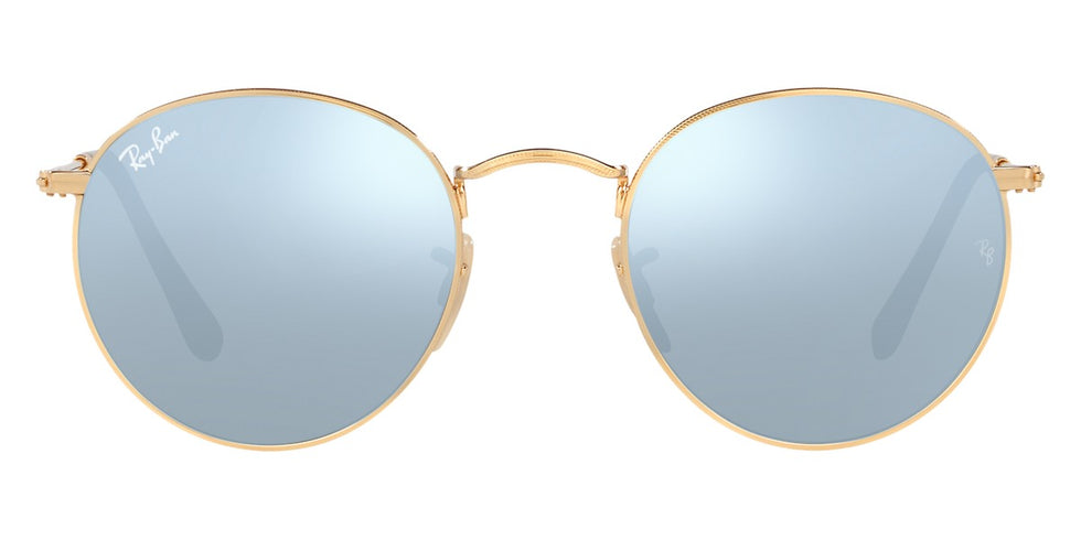 Ray-Ban® Round Metal RB3447N RB3447N 001 50 - Arista with G-15 Green lenses Sunglasses